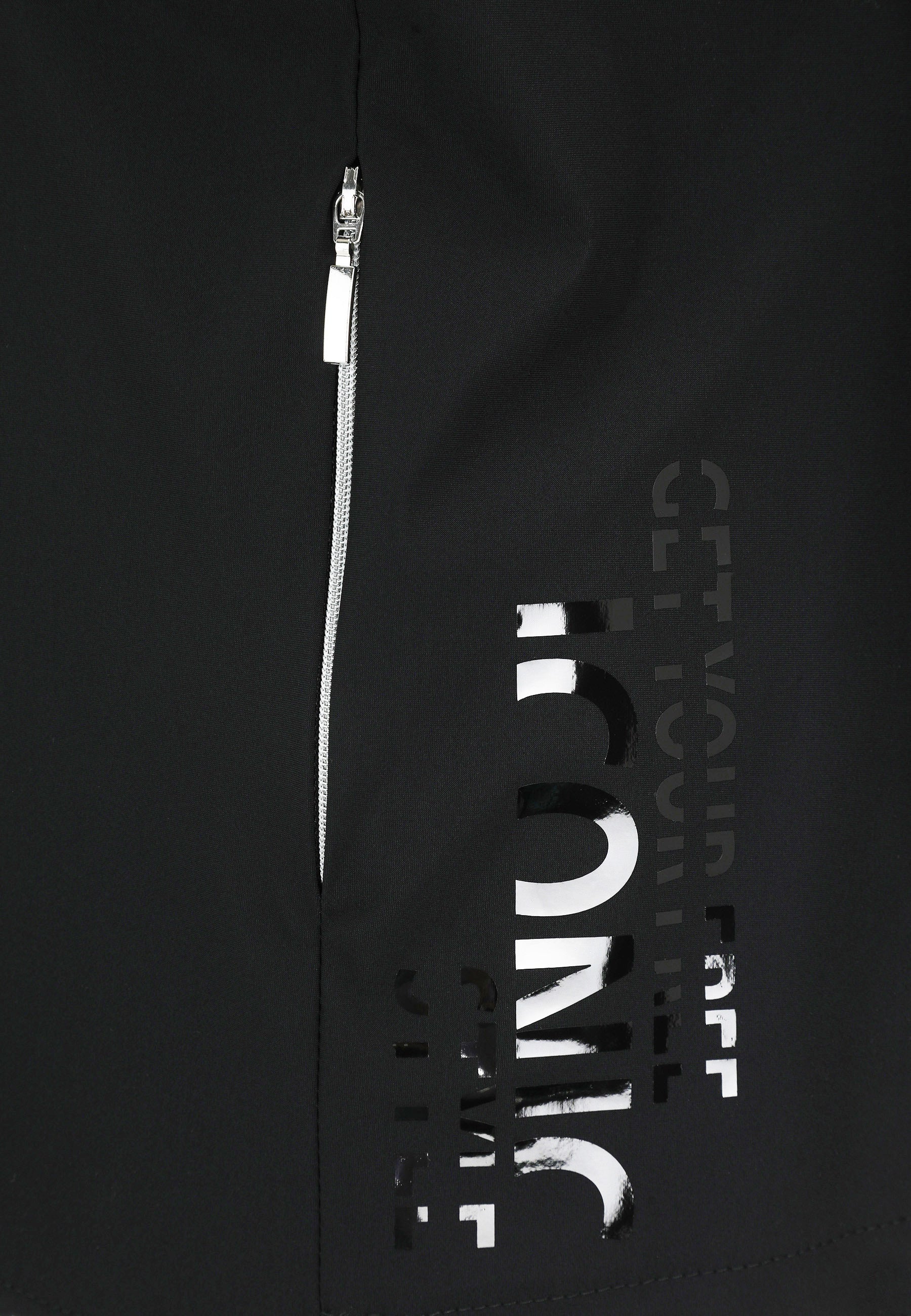 Blazer mit Kapuze - 99-Schwarz - Schwarz