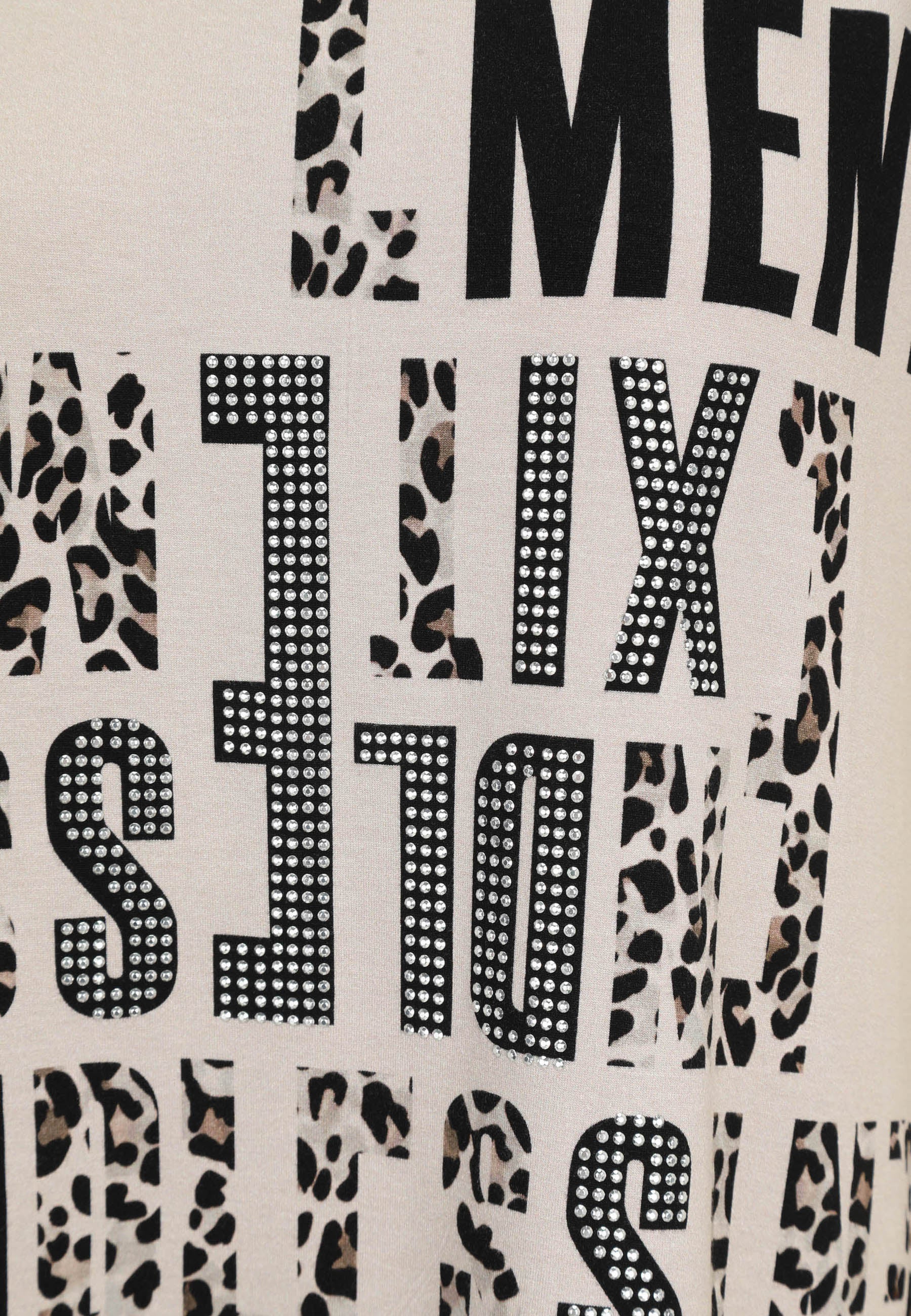 T-Shirt aus Viskose - 82-Bast - Beige