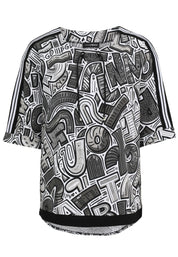 T-Shirt aus Baumwollmix - 93-Grau - Grau