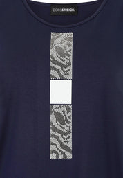 Tanktop aus Viskose - 50-Marine - Blau