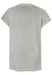 T-Shirt aus Modalmix - 94-Hellgrau - Grau