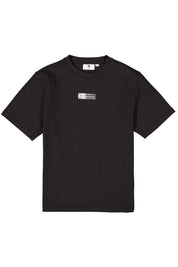 T-Shirt aus Baumwollmix - 60-black - Schwarz
