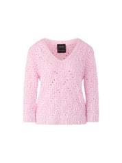 Strickpullover Relaxed Fit - 255 - Rosa