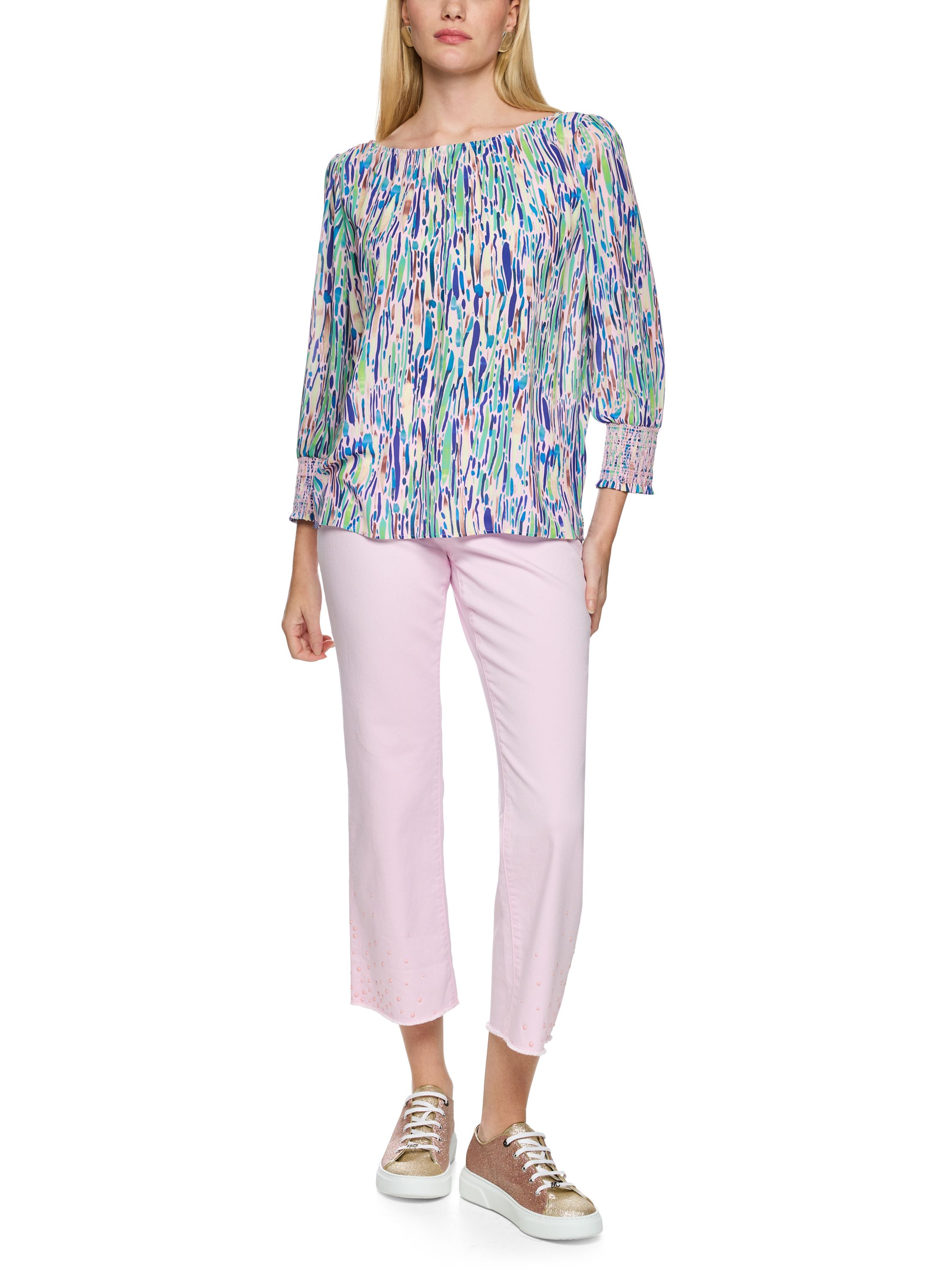 Schlupfbluse Relaxed Fit - 255 - Mehrfarbig