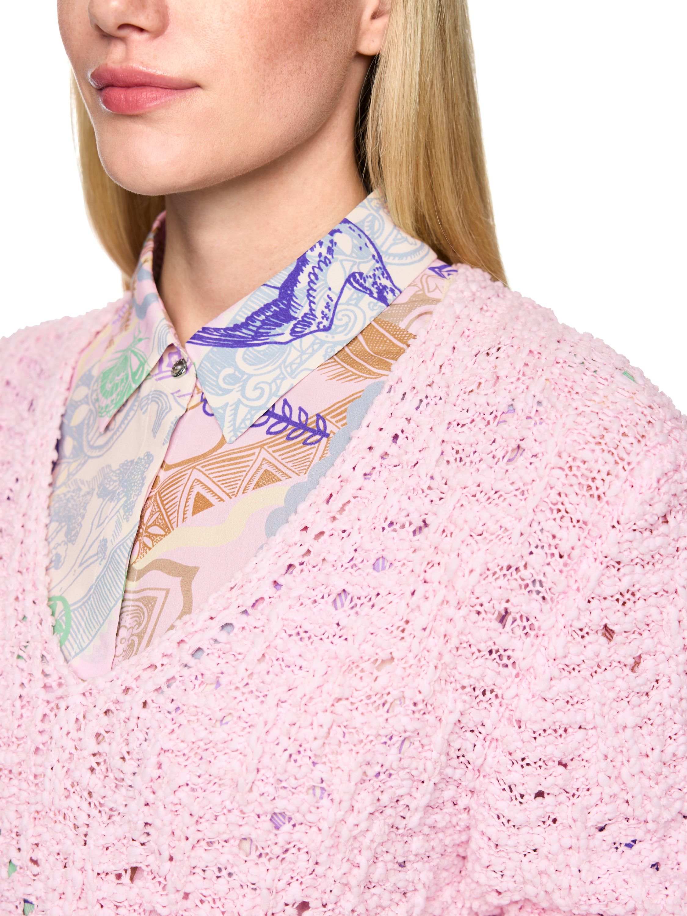 Strickpullover Relaxed Fit - 255 - Rosa