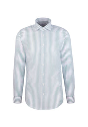 Hemd SPREAD KENT 98 Slim Fit - 54 - Grün | Weiß