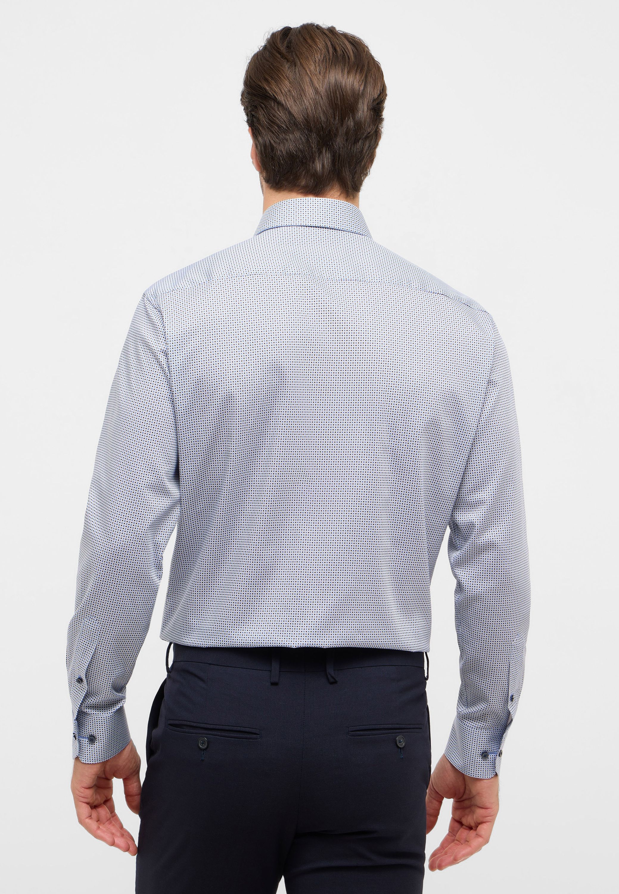 Hemd Modern Fit - 12-mittelblau - Blau