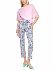 Hose FORLI aus Scubajersey - 255 - Mehrfarbig