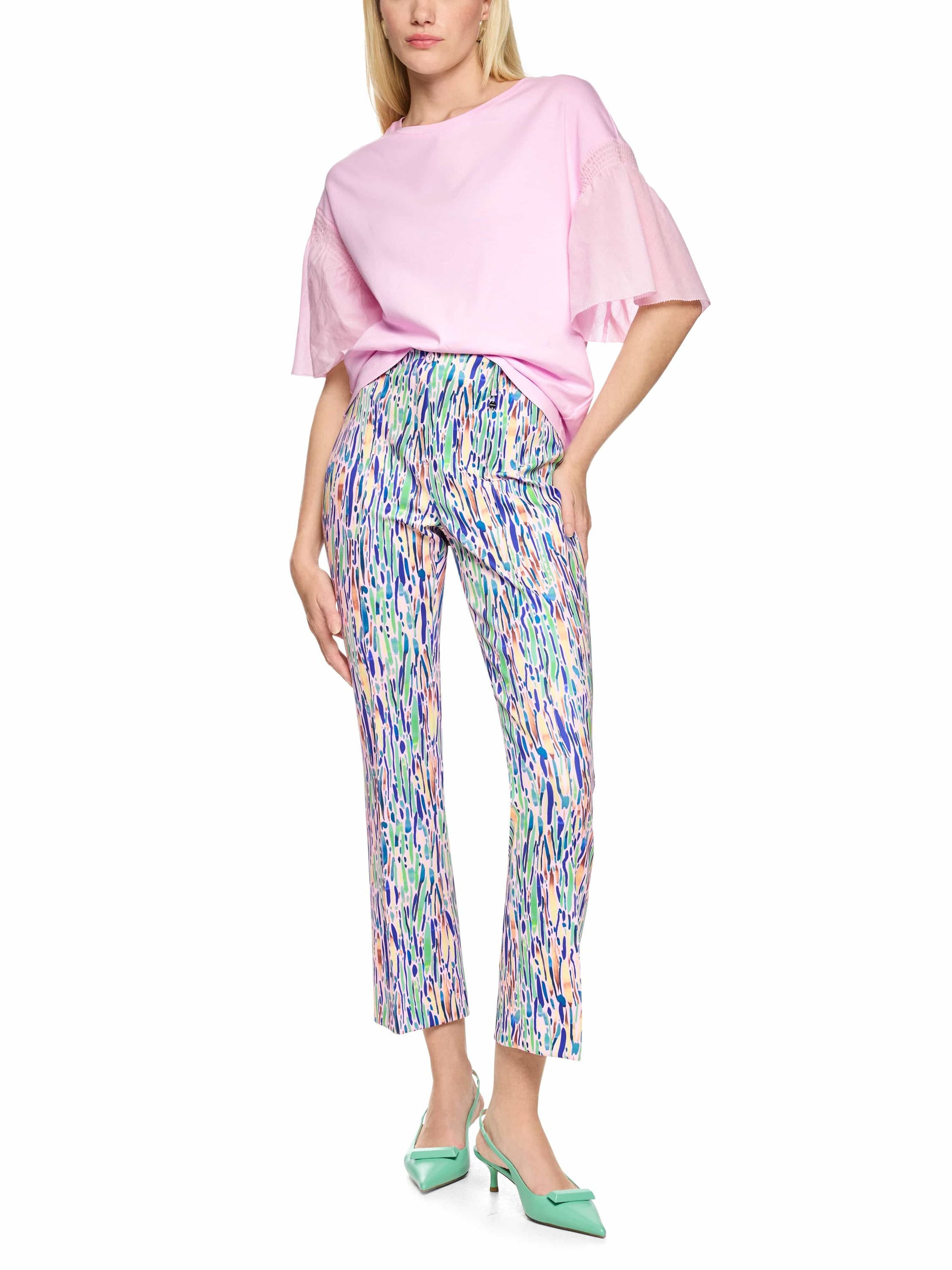 Hose FORLI aus Scubajersey - 255 - Mehrfarbig