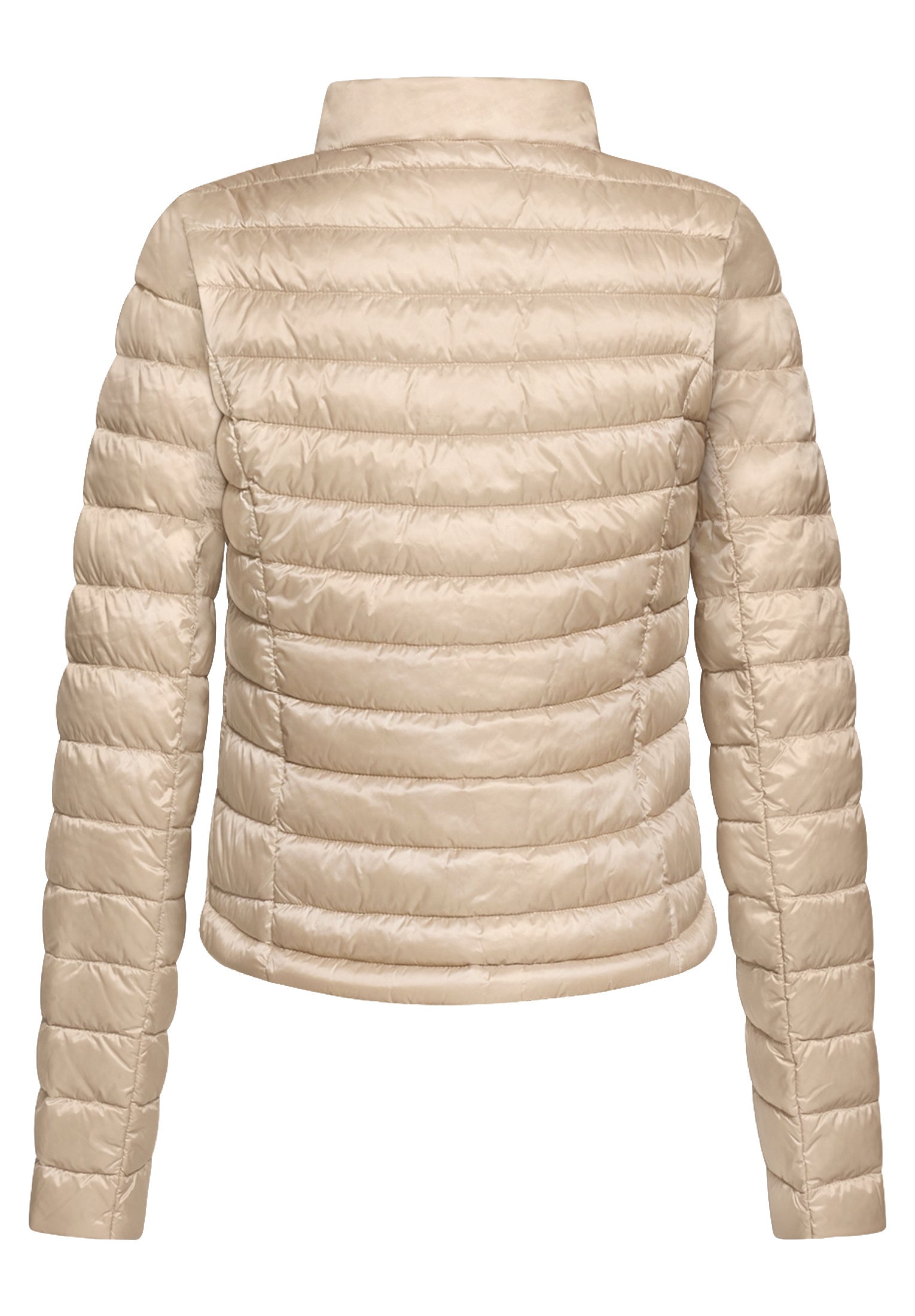 Steppjacke mit Stehkragen - 7322-Smoky Taupe - Beige