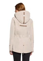 Übergangsjacke mit Kapuze - 7316-Powder Pearl - Beige