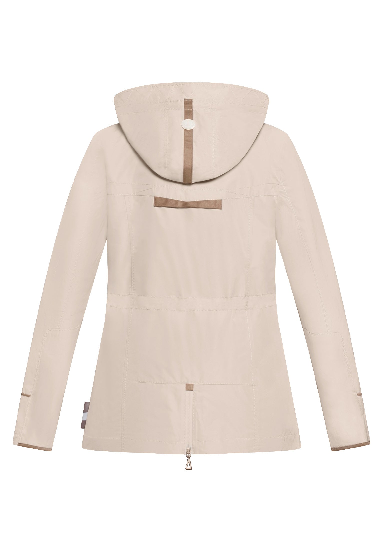 Übergangsjacke mit Kapuze - 7316-Powder Pearl - Beige