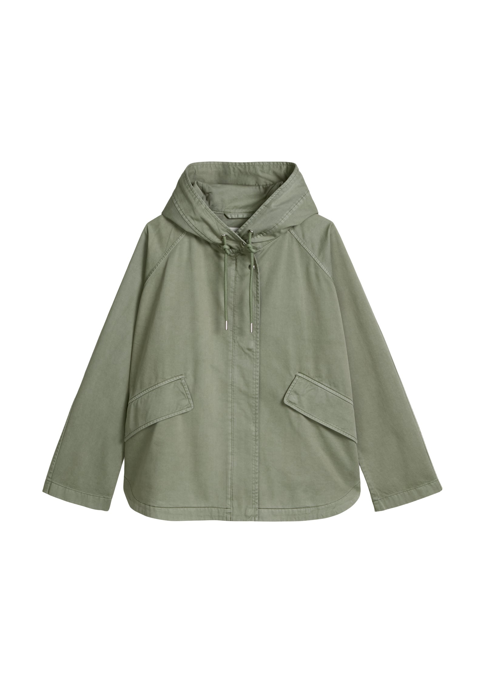 Übergangsjacke aus Baumwolle - 3353-Fresh Sage - Grün