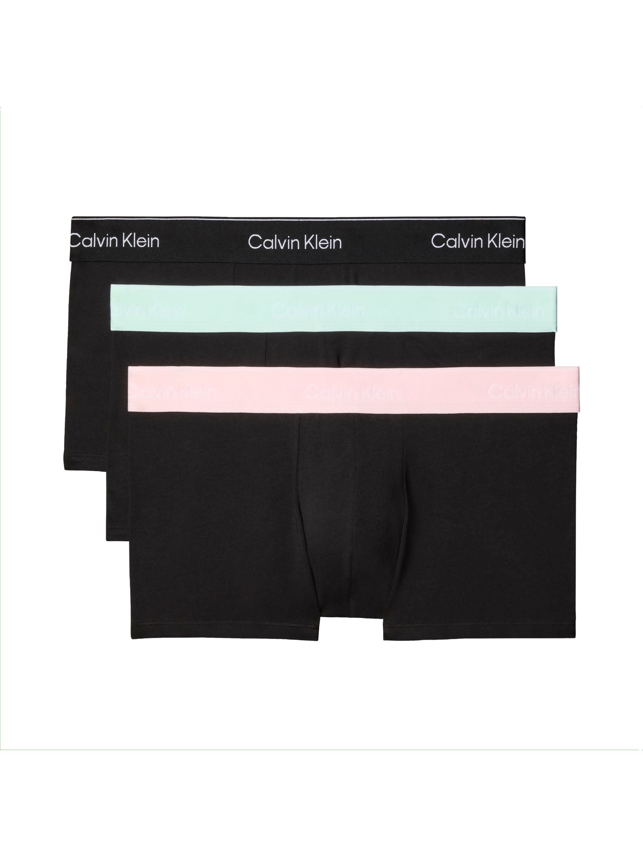 Trunks 3er-Pack Low Rise - 3ZG-BLACK - Schwarz