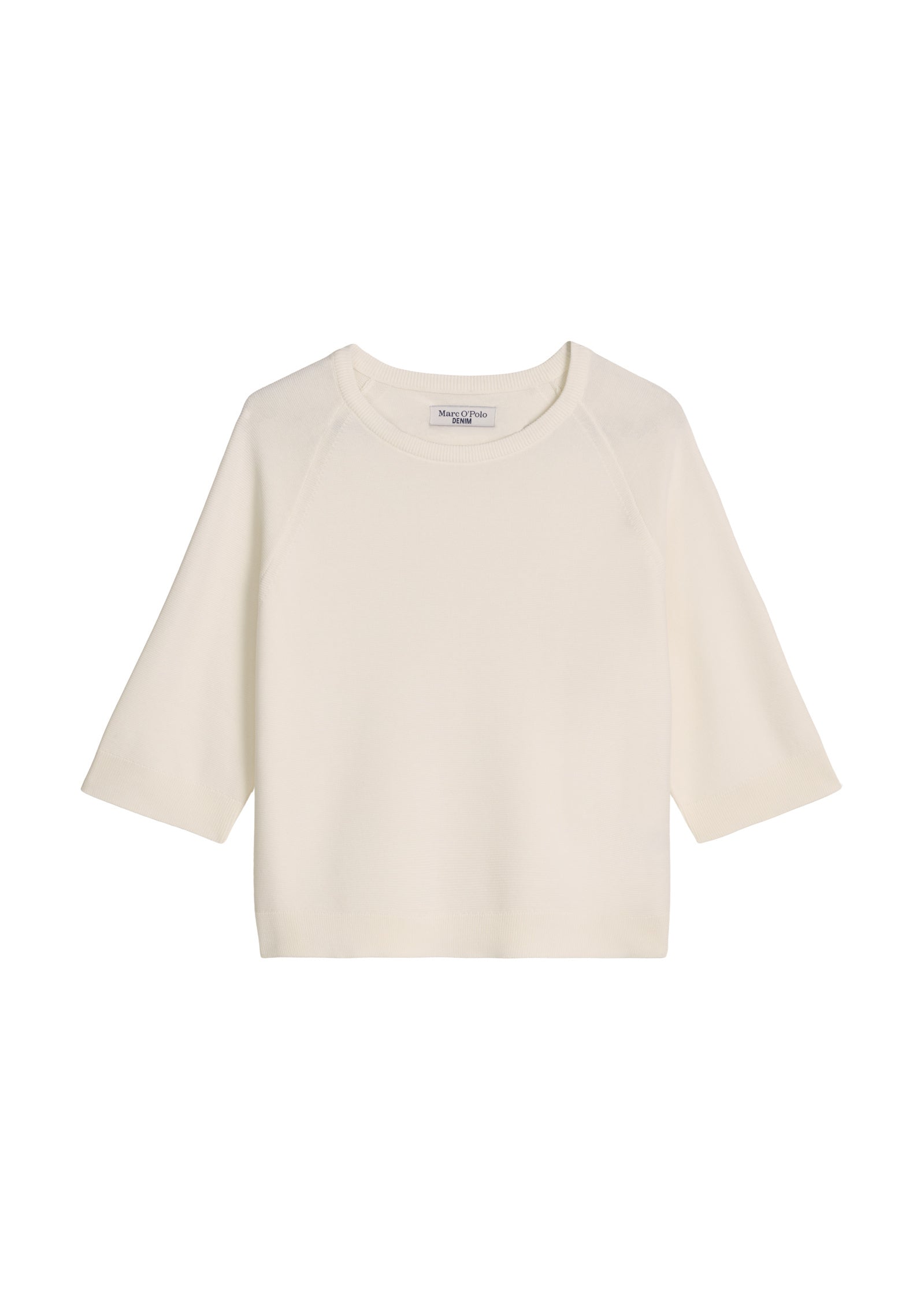 Strickpullover aus Baumwolle - 1183-Silky White - Weiß