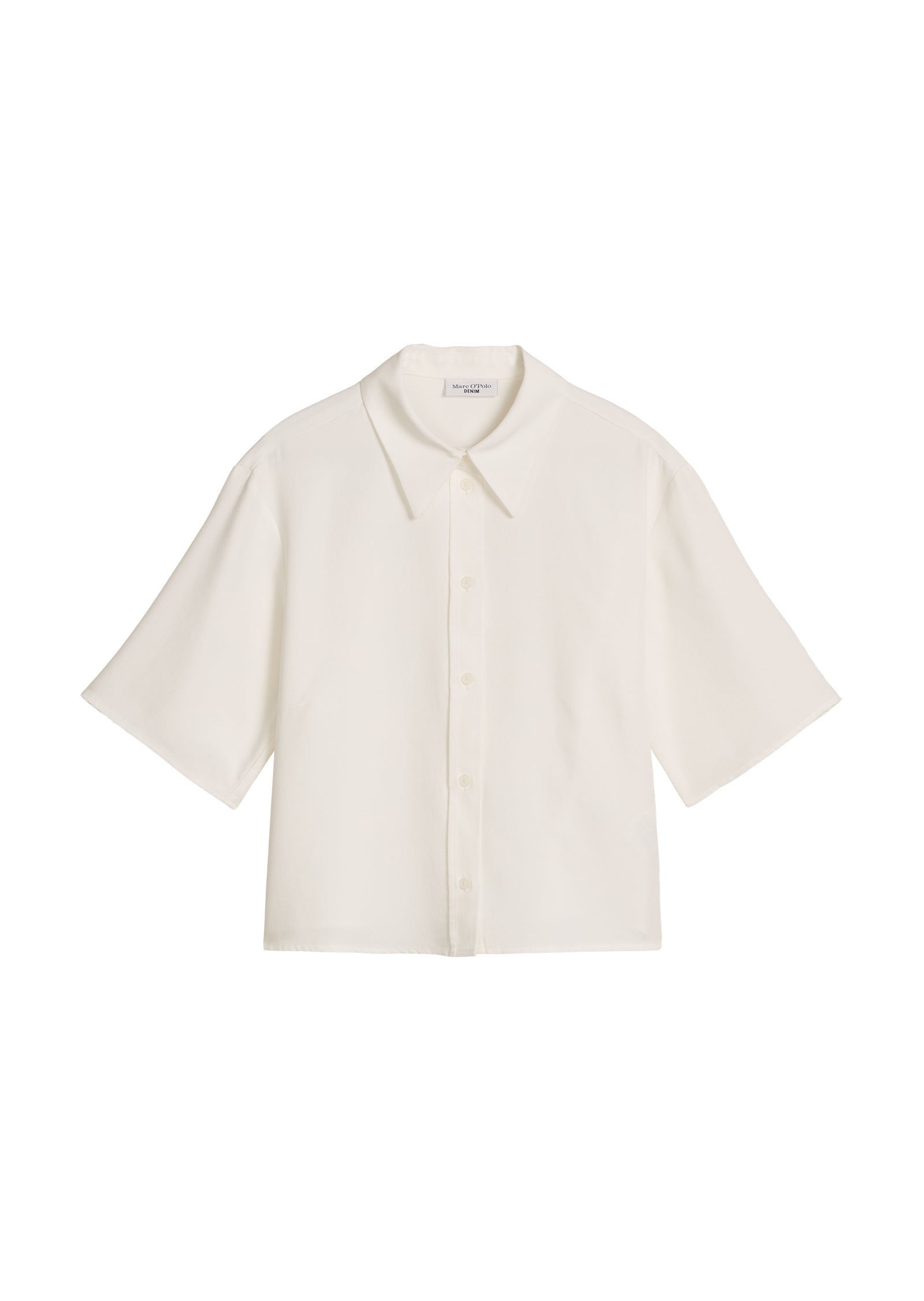 Bluse aus Lyocell - 1183-Silky White - Weiß