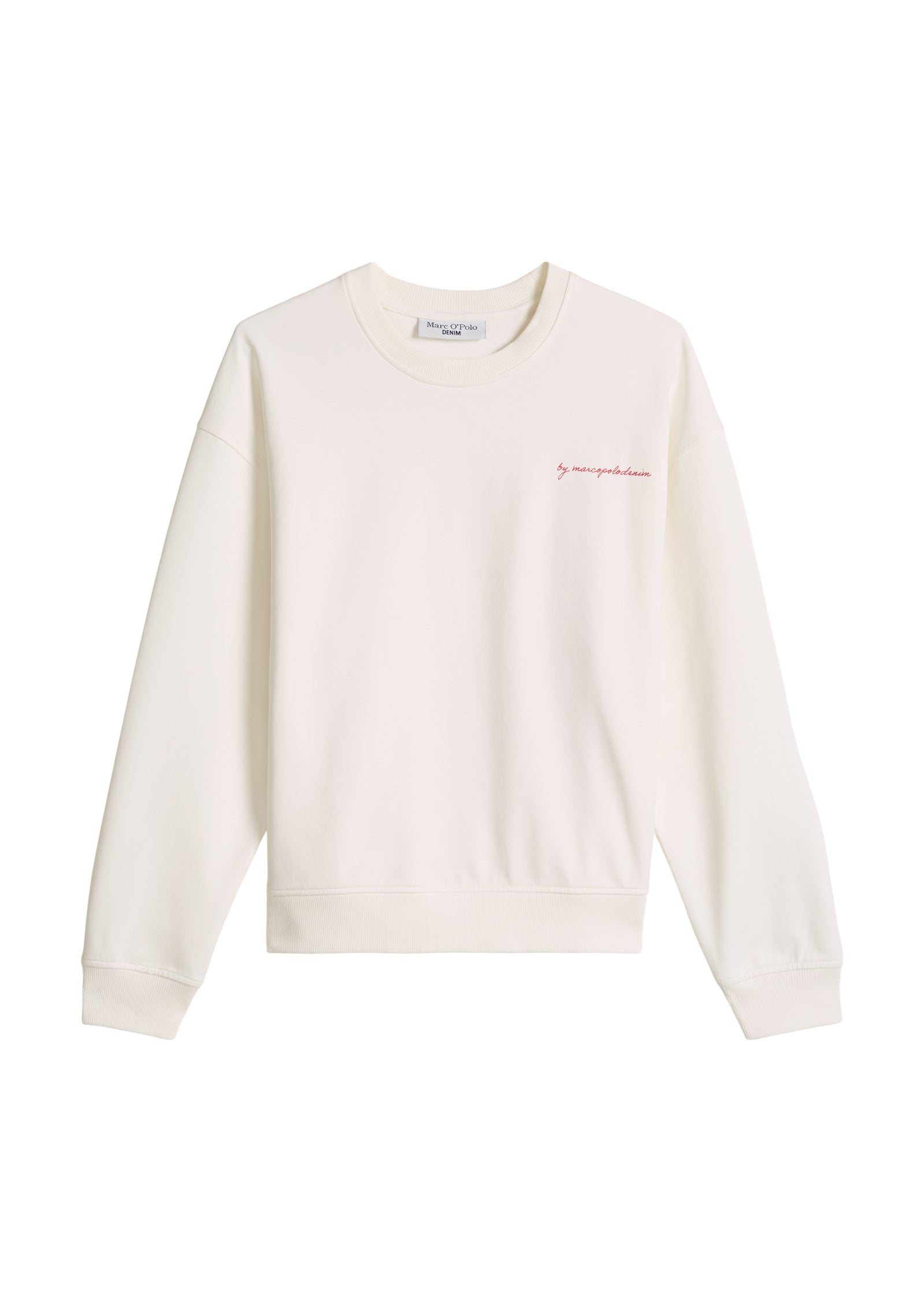 Sweatshirt aus Baumwolle - 1183-Silky White - Weiß