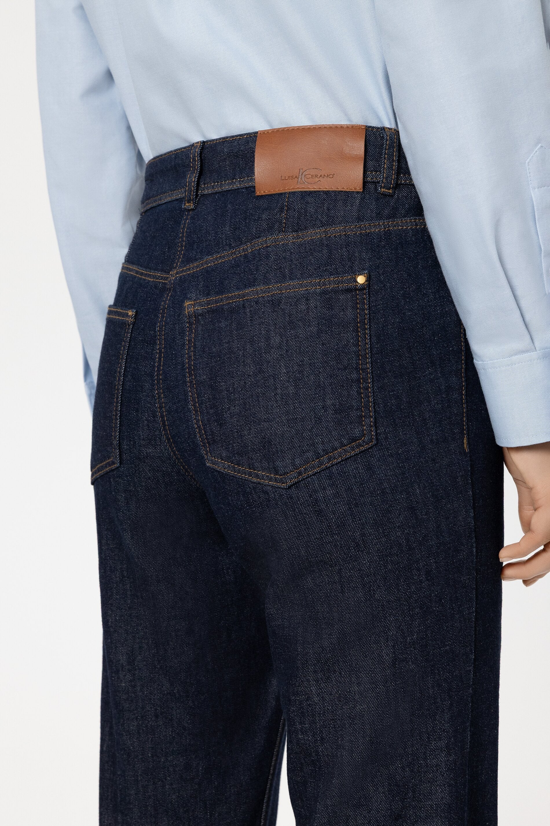 Jeans Straight Leg - 252 - Blau