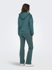 Sweatshirtjacke ONPLOUNGE mit Kapuze - Mediterranea - Grün