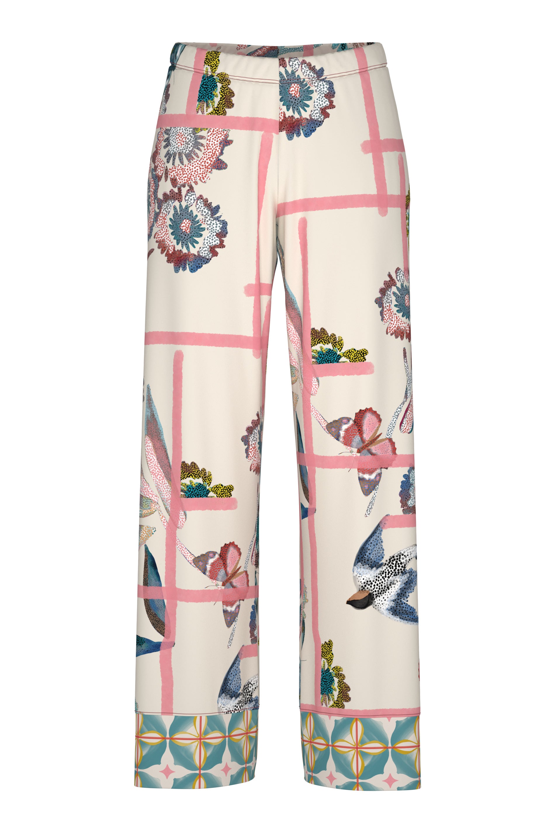 Loungehose aus Modal - 1737-almond milk - Beige