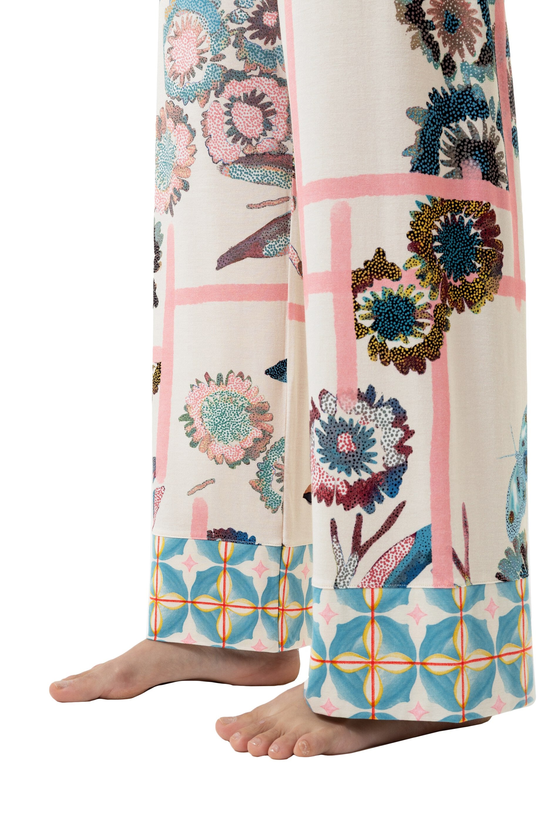 Loungehose aus Modal - 1737-almond milk - Beige