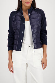 Steppjacke mit Stehkragen - 755 marine - Blau