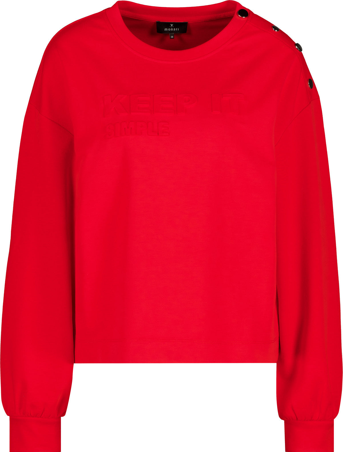 Sweatshirt mit Rundhalsausschnitt - 350 chilli pepper - Rot
