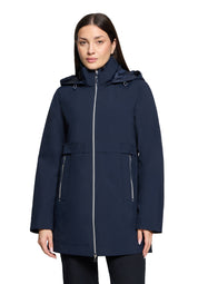 Funktionsjacke 4in1 mit abnehmbarer Kapuze - 8538-Deep Navy - Blau