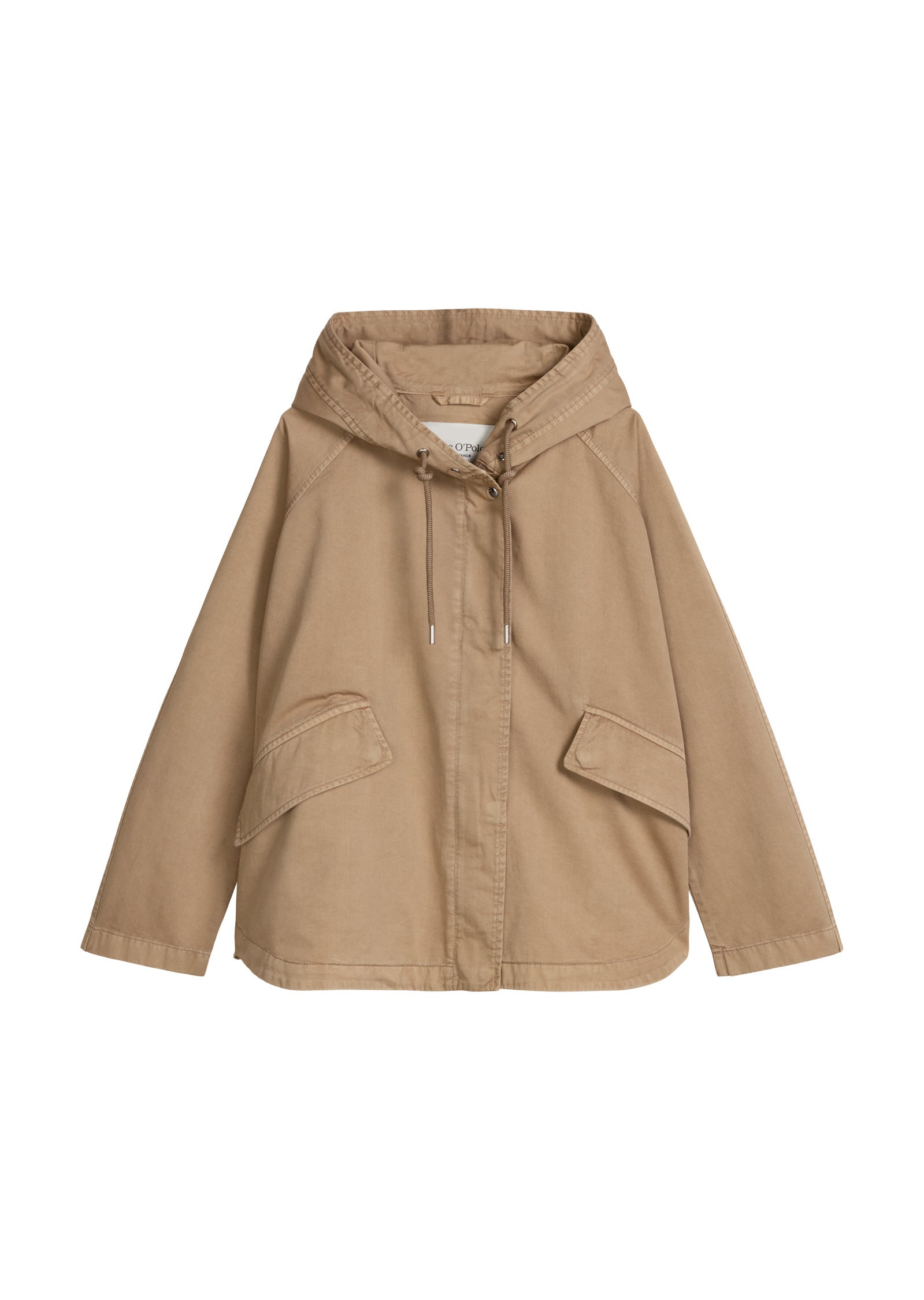 Übergangsjacke aus Baumwolle - 1740-Earthy Taupe - Beige