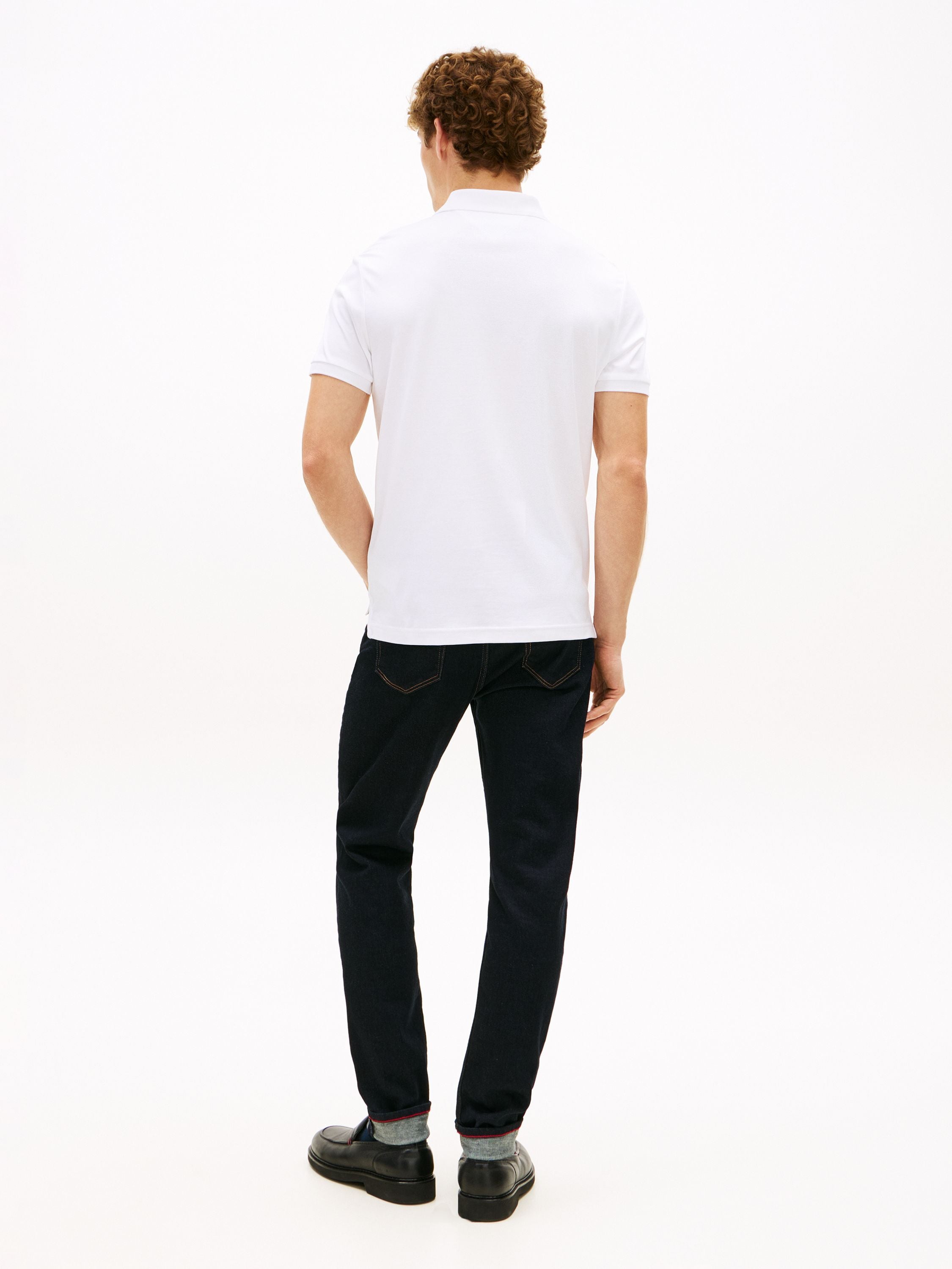 Poloshirt aus Baumwolle - YBR-WHITE - Weiß