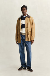 Sweatshirt aus Baumwolle - 433-EVENING BLUE - Blau