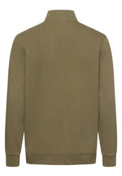 Sweatshirtjacke aus Baumwolle - 35-Deep Olive - Khaki