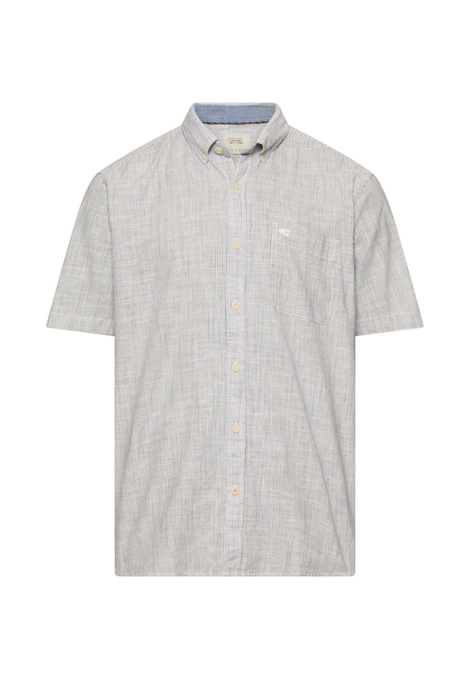 Freizeithemd Regular Fit aus Baumwolle - 04-Offwhite - Weiß