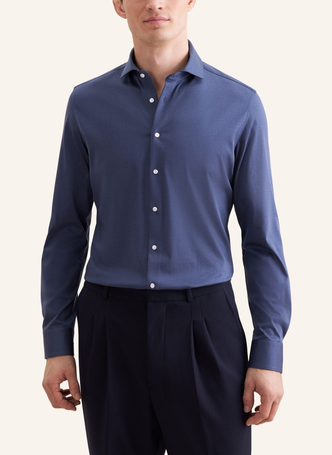 Hemd Slim Fit - 36 - Grau