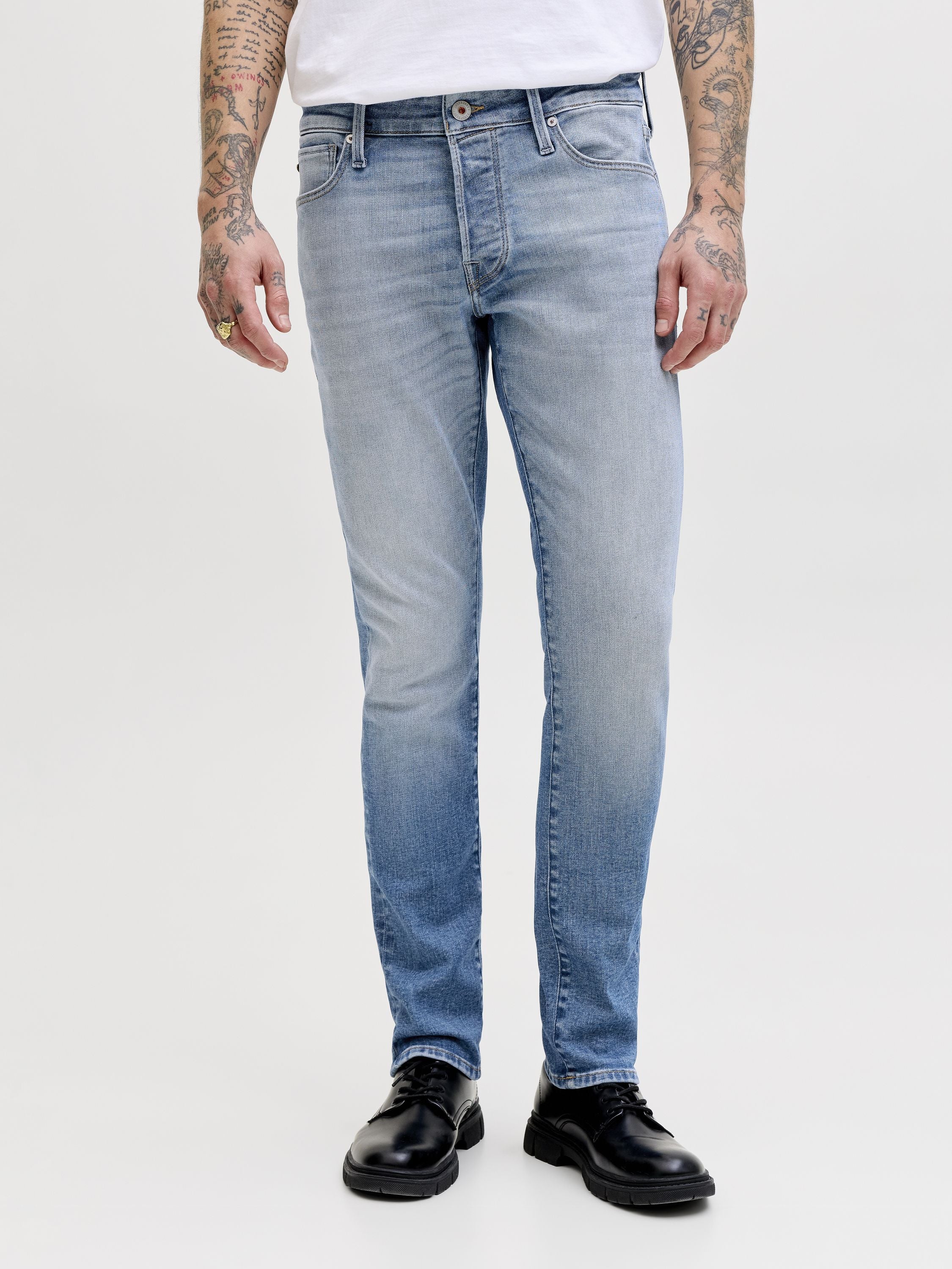 Jeans GLENN Slim Fit - Blue Denim - Blau