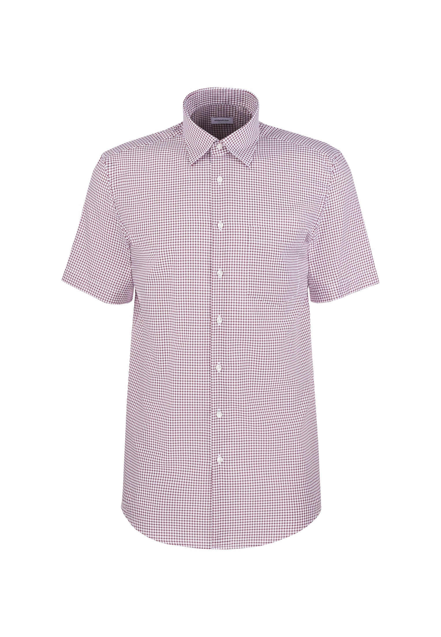 Hemd kariert Regular Fit - 44 - Rot