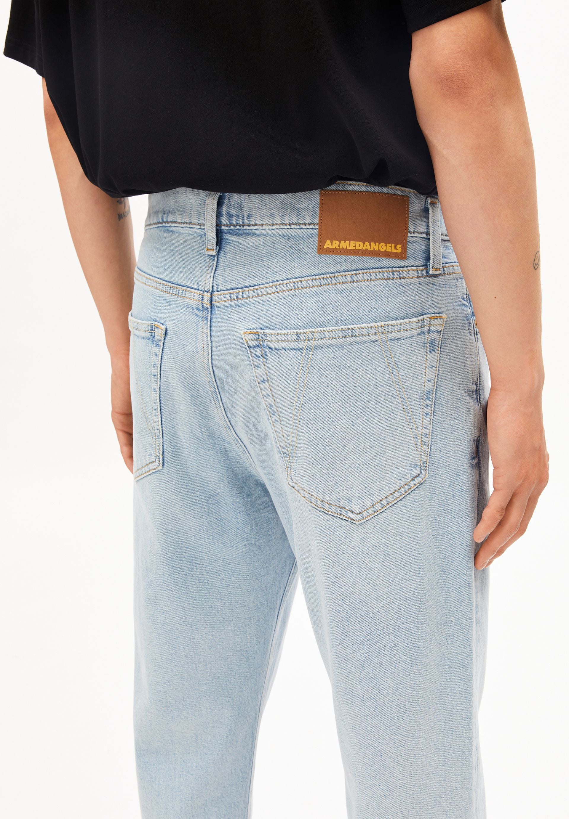 Jeans MAAKX Tapered Fit - 3522-eman - Blau