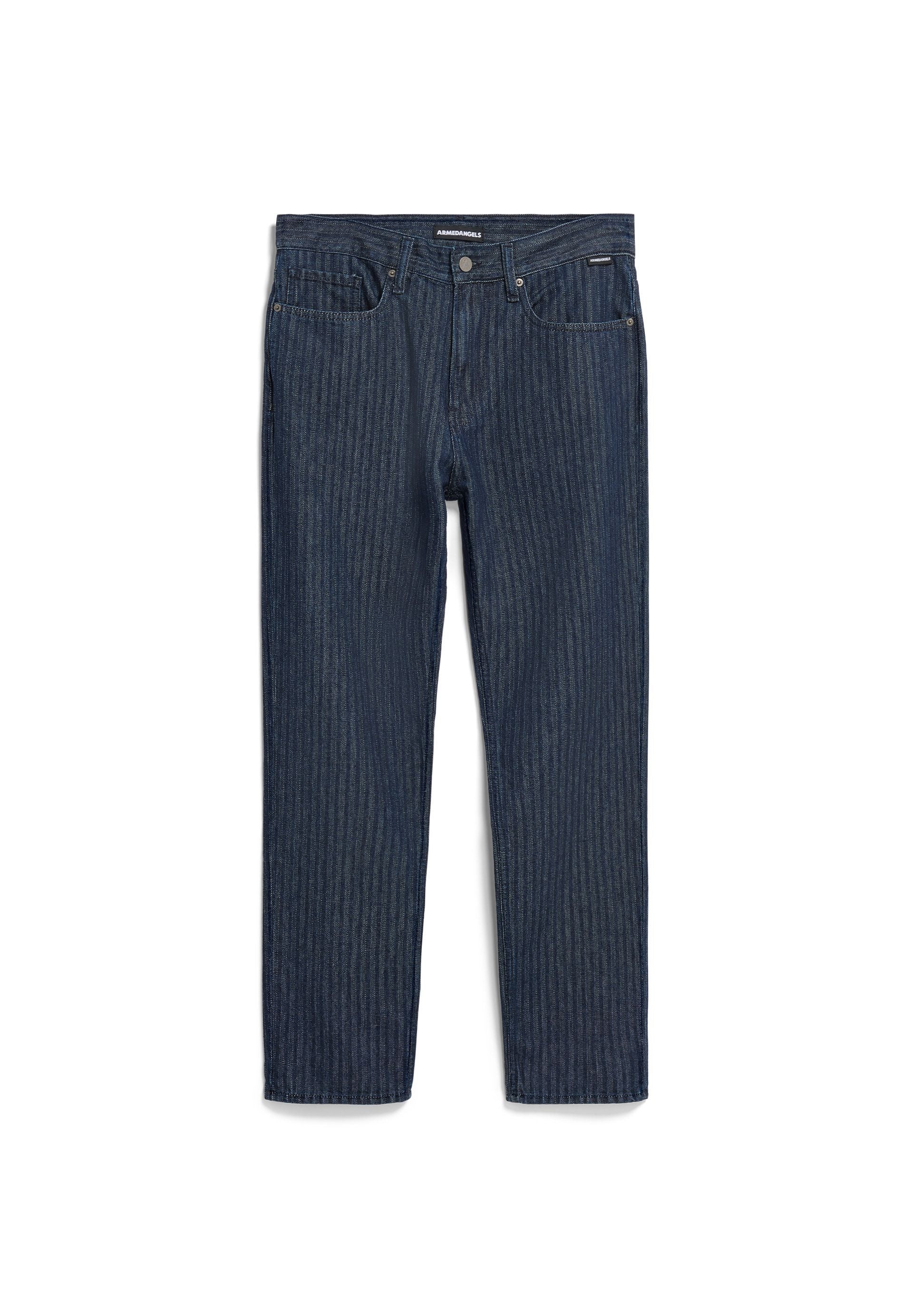 Jeans HERRINGBONE Tapered Fit - 802-rinse - Blau