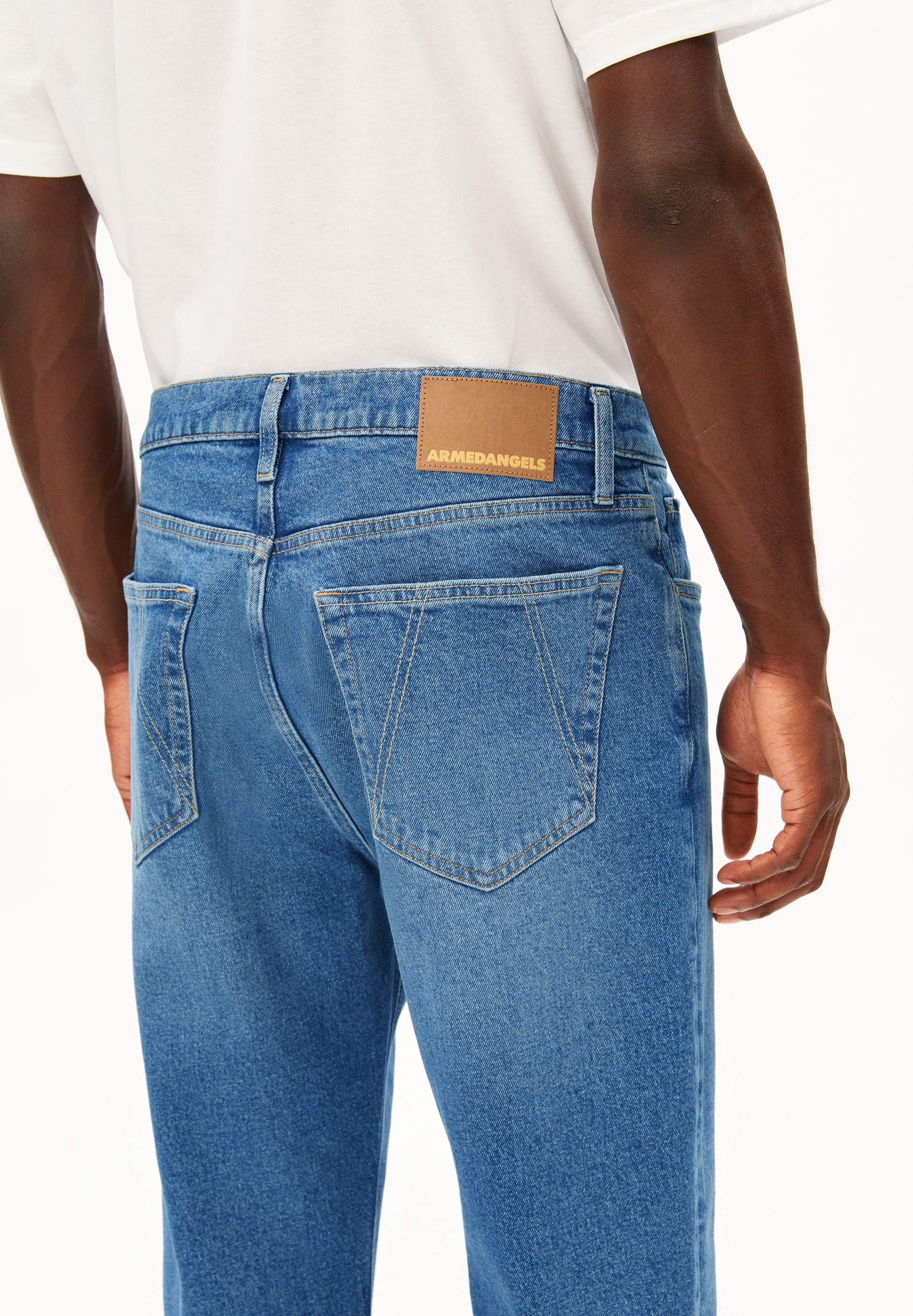 Jeans MAAKX Tapered Fit - 3517-orkla - Blau