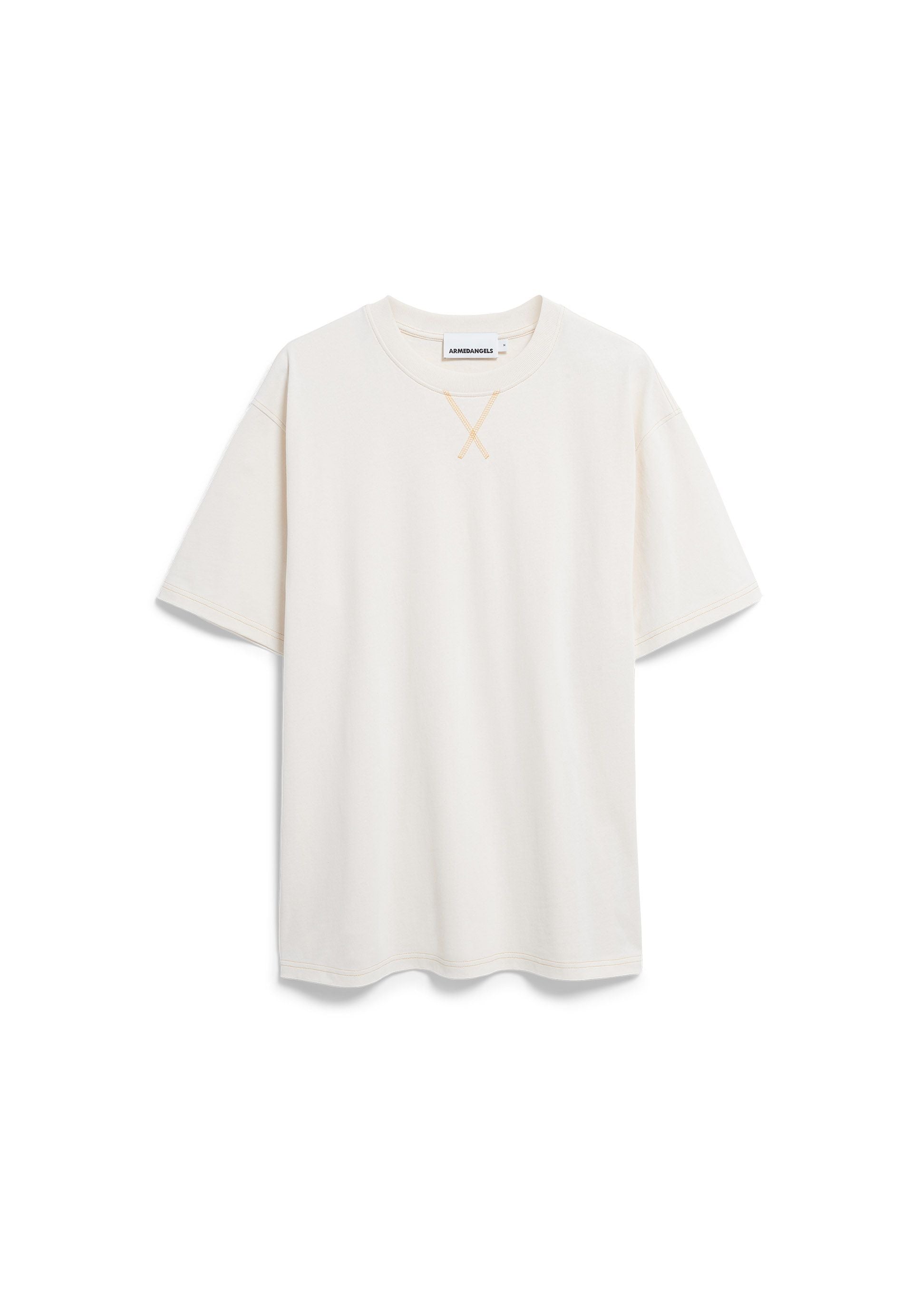 T-Shirt aus Baumwolle - 3233-pure - Creme