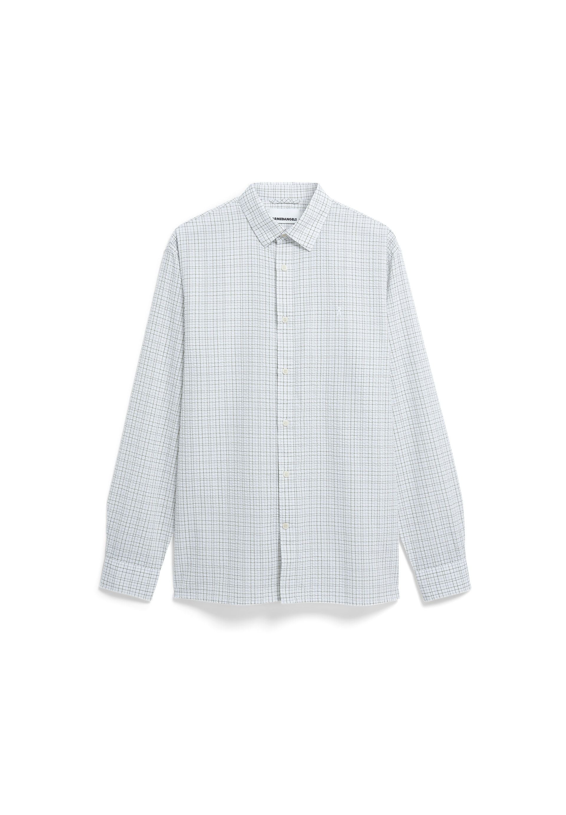 Freizeithemd Relaxed Fit - 3453-fatigue green - Grün