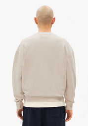 Sweatshirt aus Bio-Baumwolle Relaxed Fit - 3078-sand stone washed - Beige