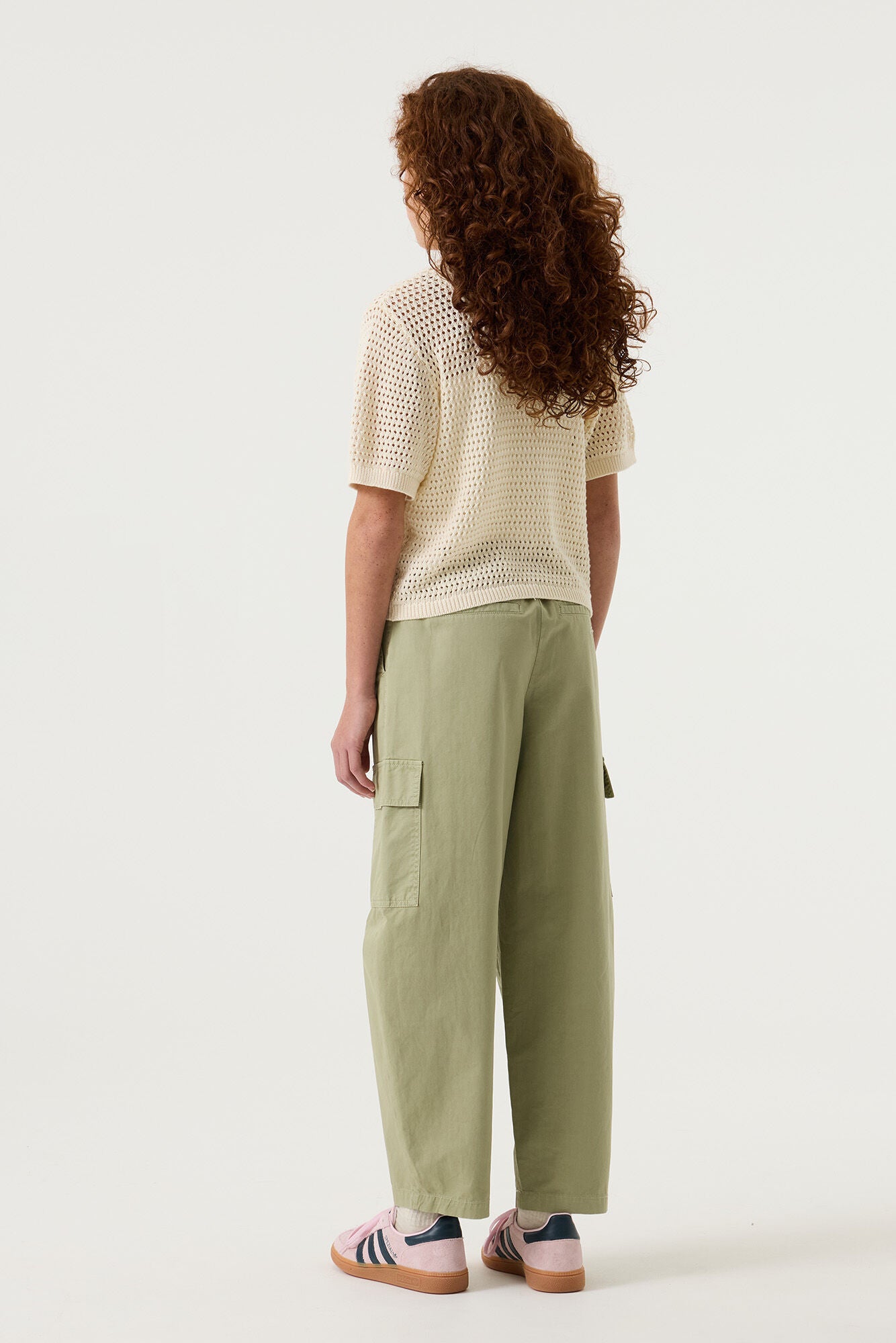 T-Shirt gehäkelt aus Baumwolle - 1448-ecru - Creme