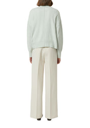 Strickcardigan aus Baumwollmix - 6143-BLUE GREEN - Grün