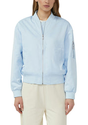 Bomberjacke mit Bündchenkragen - 5110-BLUE - Blau