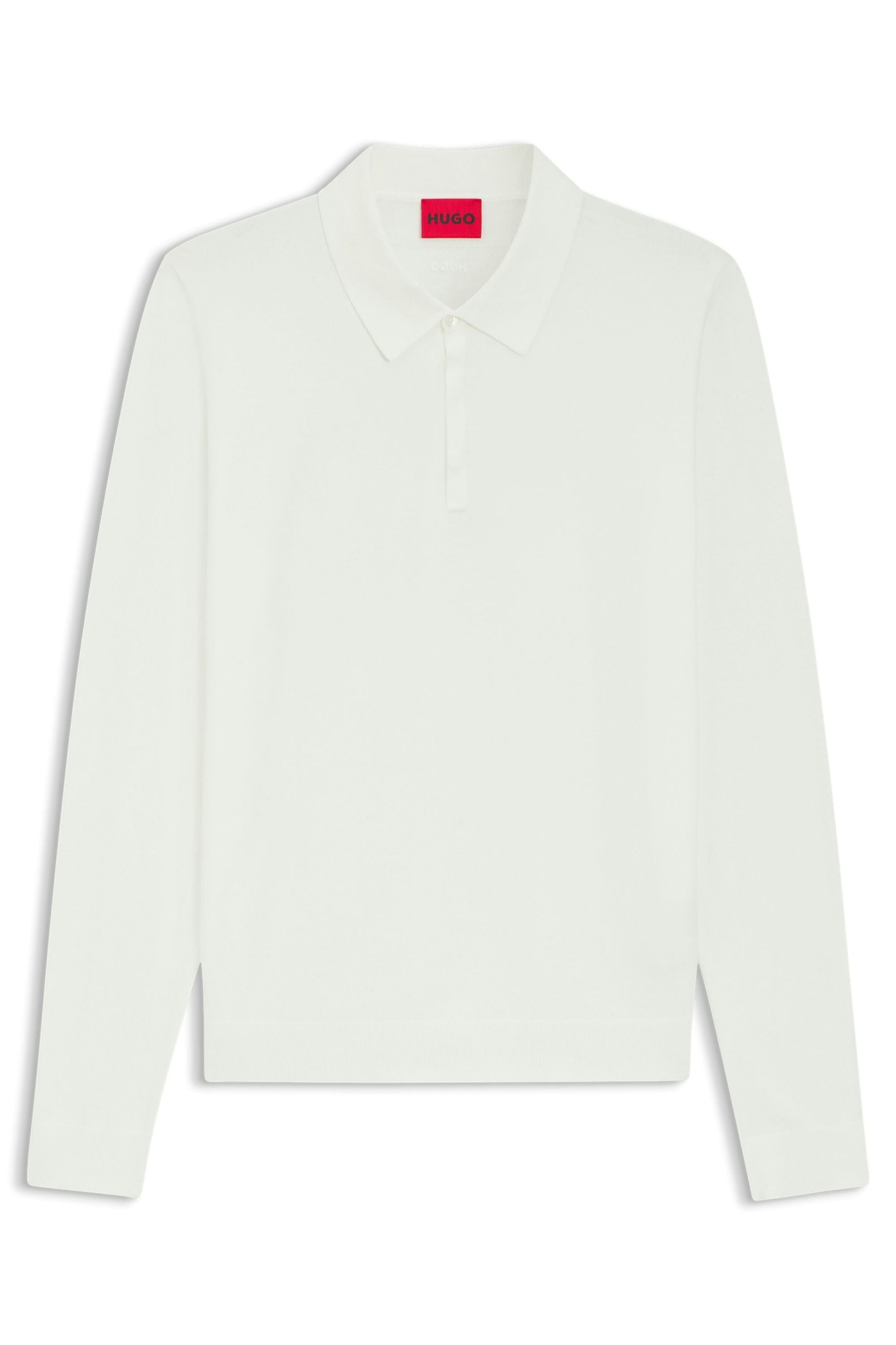 Poloshirt Slim Fit - 102-Natural - Weiß