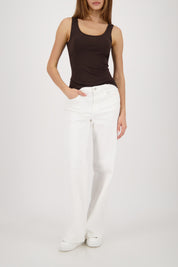 Tanktop Baumwollmix - 564 dark chocolate - Braun