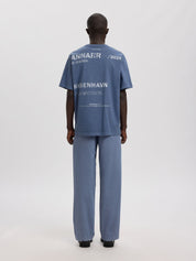 T-Shirt Regular Fit aus Bop-Baumwolle - Wild Wind - Blau