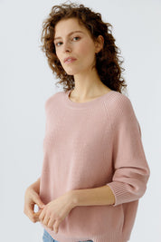 Strickpullover aus Viskosemix - 3092-dusty rose - Rosa