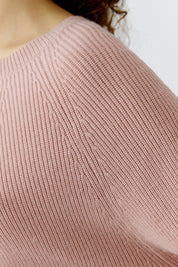 Strickpullover aus Viskosemix - 3092-dusty rose - Rosa